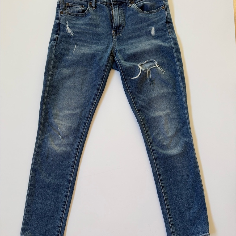 GAP Women's Distressed Skinny Jeans size 25 regular